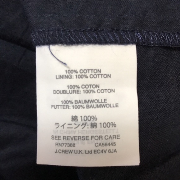 JCrew size 6 Navy eyelet dress. - Picture 7 of 8